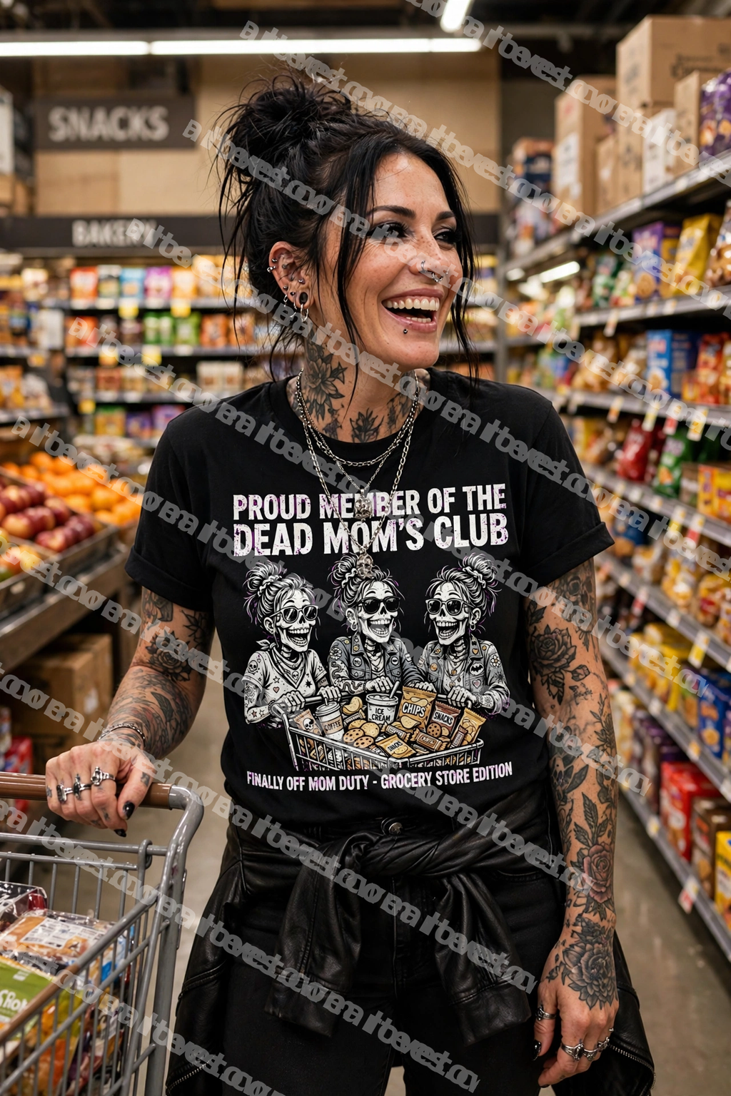Grocery Store Edition - Black | Dead Moms Club